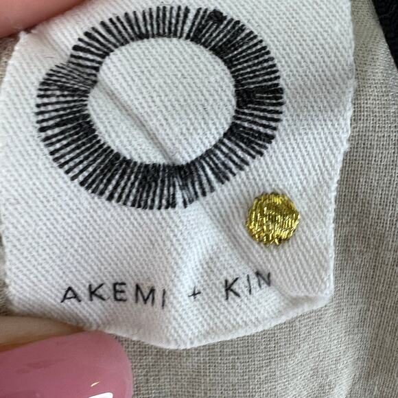 Anthropologie Akemi + Kin Red Multi Cotton Embroidered Floral Sleeveless Tank XS - Picture 5 of 8